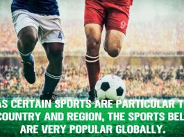 The most popular sports in the world