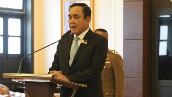 Thai PM Spoke to the Media
