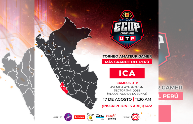 ECUP UTP: el torneo amateur de eSports más grande del país llega a Ica