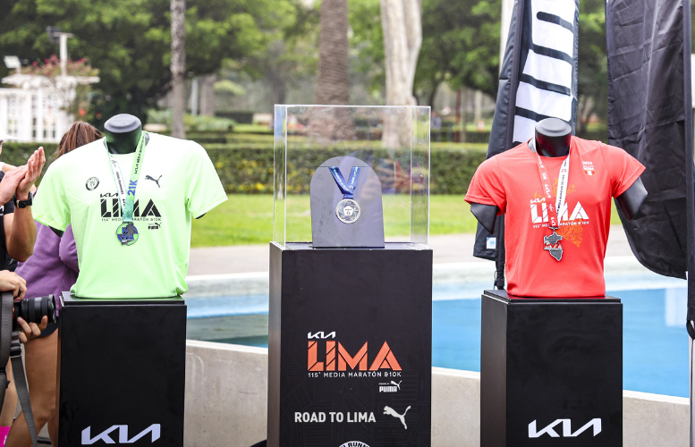 Kia Perú, con el apoyo de Perú Runners, lanza medalla exclusiva para corredores peruanos