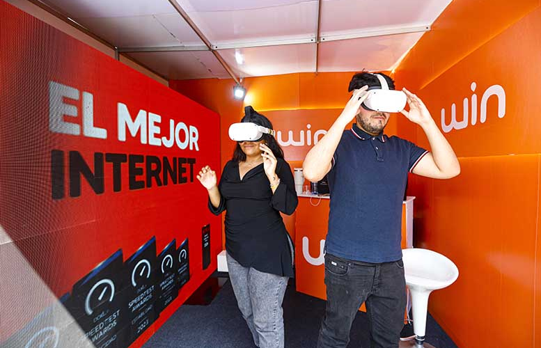 Empresa de Telecomunicaciones Win presenta la historia del internet en el Perú en “Realidad Virtual” en TEDxTukuy